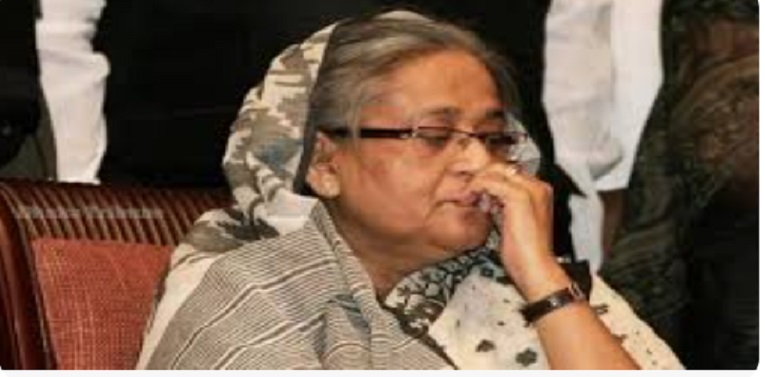শেখ হাসিনার বক্তব্য প্রচারে নিষেধাজ্ঞা চেয়ে ট্রাইব্যুনালে আবেদন