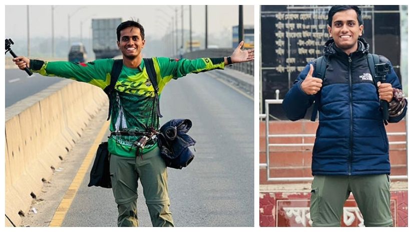 ৩০০ কিলোমিটার পায়ে হেঁটে গাজীপুরের পথে চবি শিক্ষার্থী