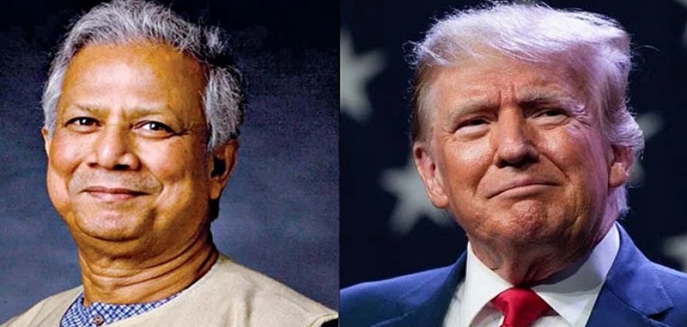 ট্রাম্পকে শুভেচ্ছা জানিয়ে যা বললেন প্রধান উপদেষ্টা