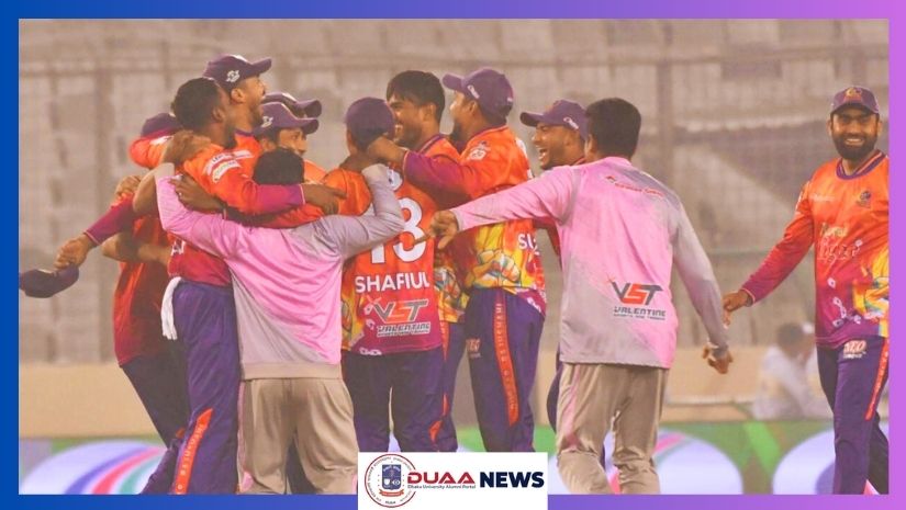 বিদেশি ছাড়াই ফেবারিট রংপুরকে হারাল রাজশাহী