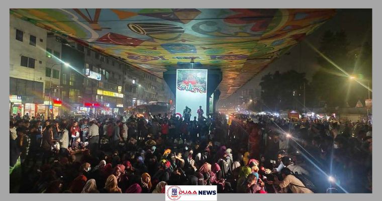 সড়ক ছাড়লেন তিতুমীরের শিক্ষার্থীরা