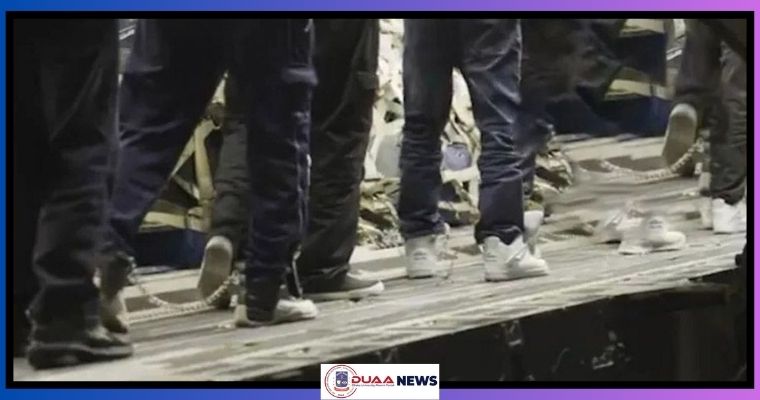হাত-পা বেঁধে ভারতীয়দের ফেরত পাঠিয়েছে যুক্তরাষ্ট্র