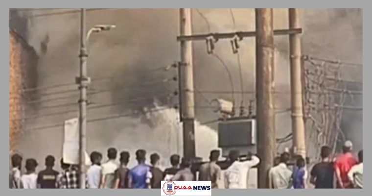 রাজধানীর ইসলামবাগে ভবনে আগুন, নিয়ন্ত্রণে ৮ ইউনিট