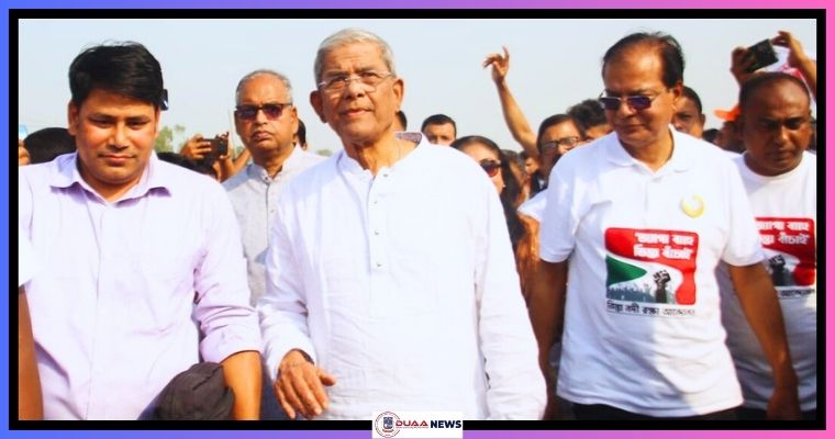 তিস্তা বাঁচানোর ডাক আমাদের অন্তরের ডাক : মির্জা ফখরুল
