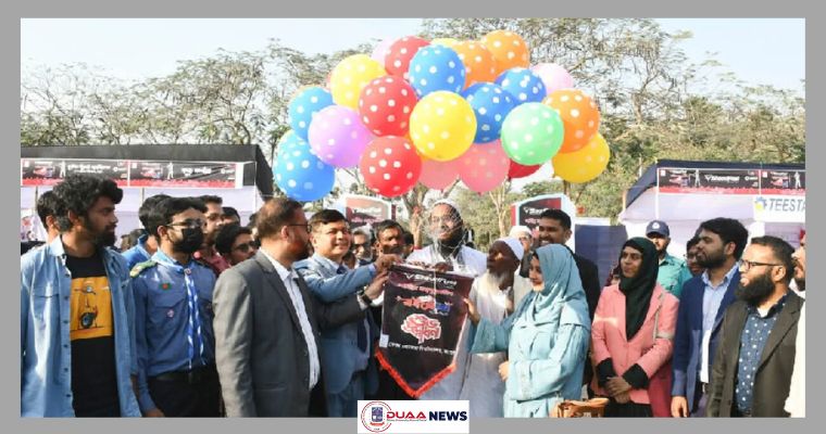 ‘শহীদ আবু সাঈদ বইমেলা’ উদ্বোধনে ফেলানীর পিতা