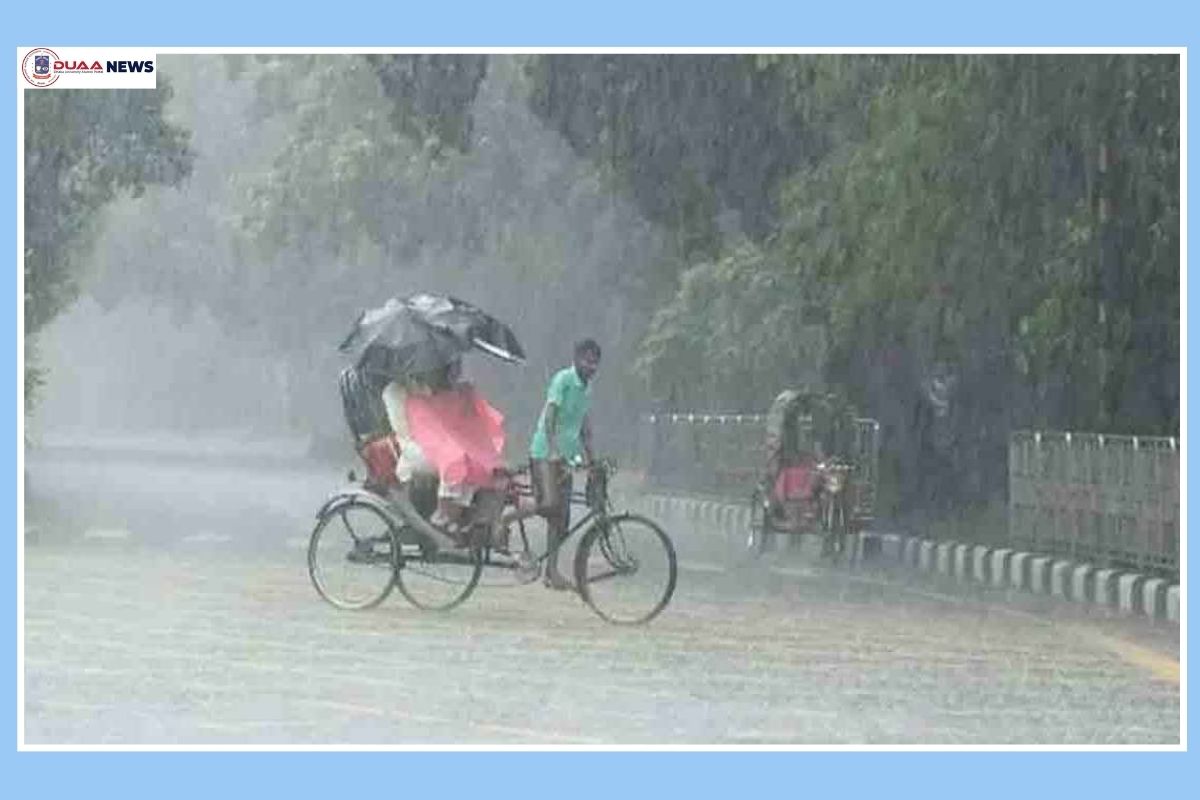 ঢাকাসহ চার বিভাগে বৃষ্টির আভাস