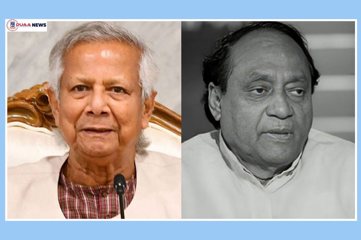 বিএনপির সাবেক মন্ত্রী নোমানের মৃত্যুতে প্রধান উপদেষ্টার শোক