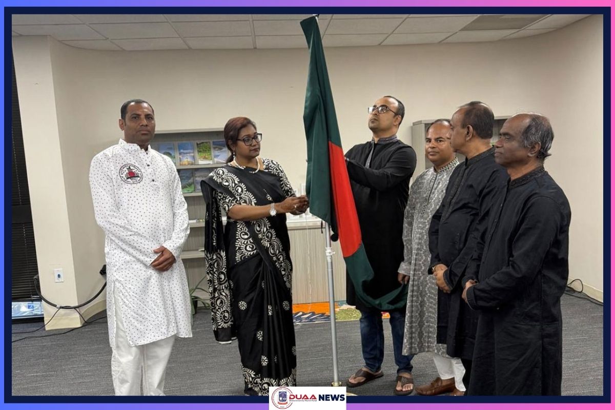 জাতীয় সঙ্গীত-নীরবতা পালনসহ যথাযোগ্য মর্যাদায় মিয়ামিতে শহিদ দিবস পালন