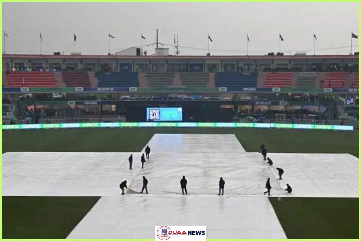 বৃষ্টিতে বাংলাদেশ-পাকিস্তান ম্যাচের টসে বিলম্ব