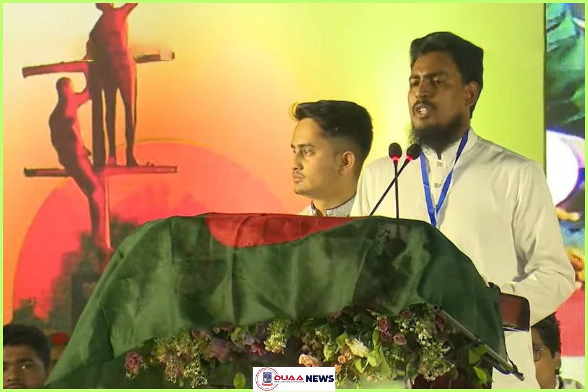 গণপরিষদ নির্বাচনের দাবি জানালেন এনসিপি’র আখতার হোসেন