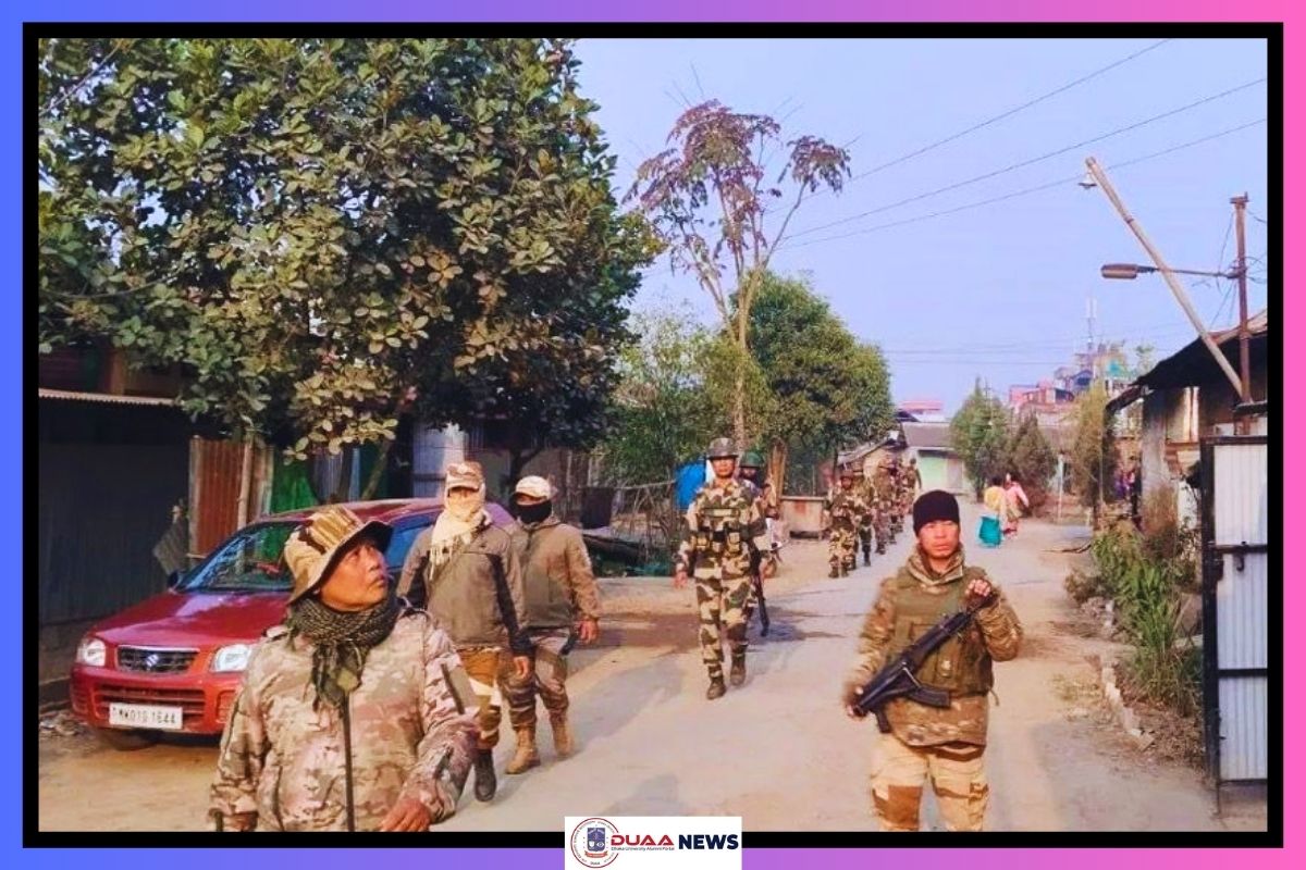 ফের উত্তপ্ত ভারতে মণিপুর