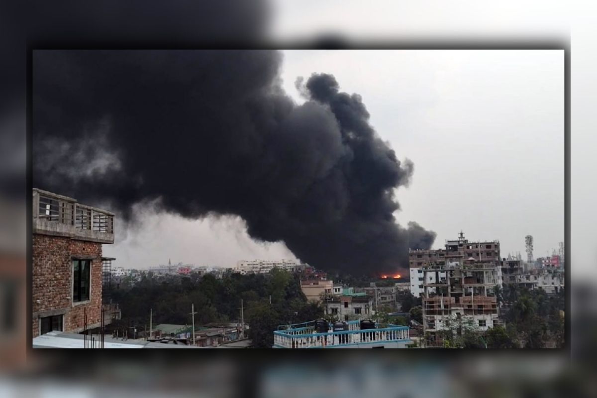 আরও এক কারখানায় আগুন