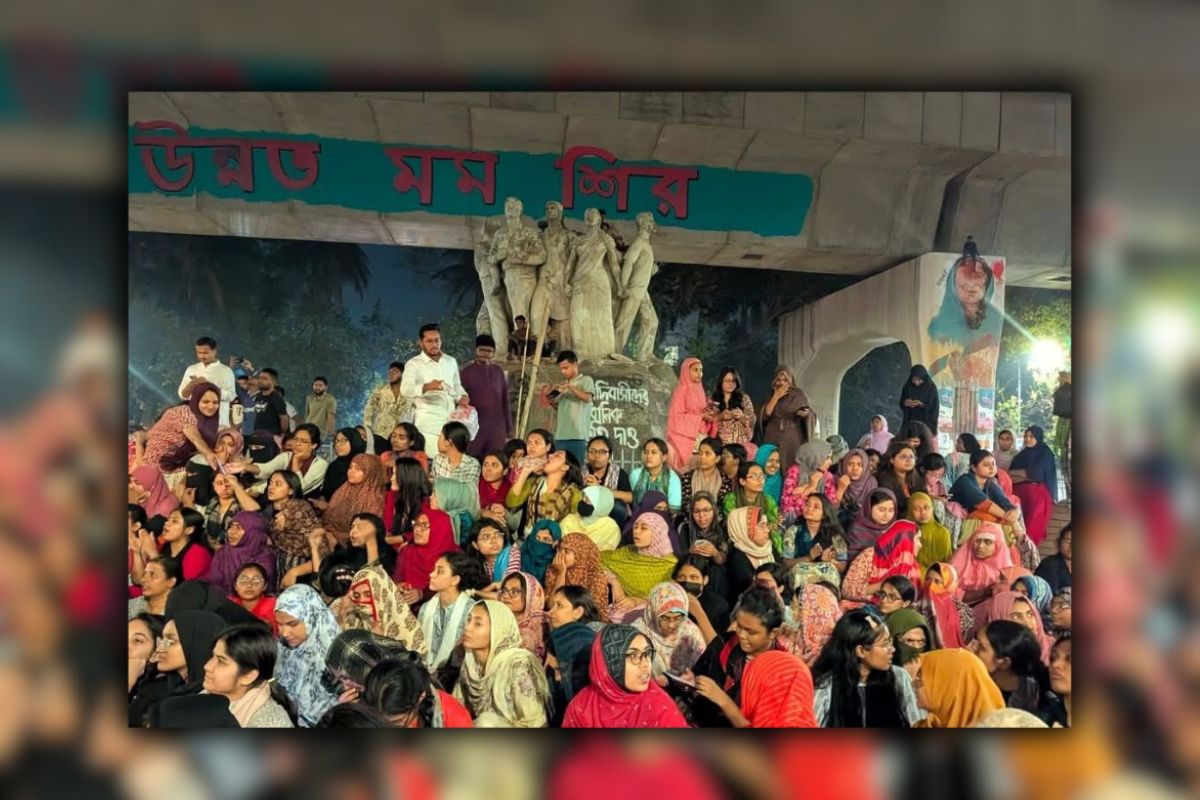 স্বরাষ্ট্র উপদেষ্টাকে ২৪ ঘণ্টার আল্টিমেটাম দিয়ে ধর্ষণবিরোধী মঞ্চের আত্মপ্রকাশ ঢাবিতে