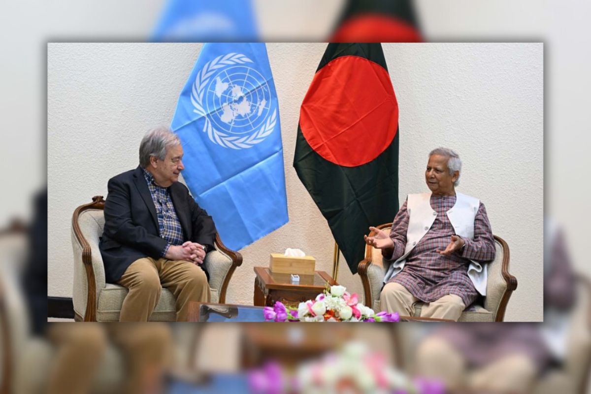 নির্বাচন নিয়ে জাতিসংঘ মহাসচিবকে যে বার্তা দিলেন প্রধান উপদেষ্টা