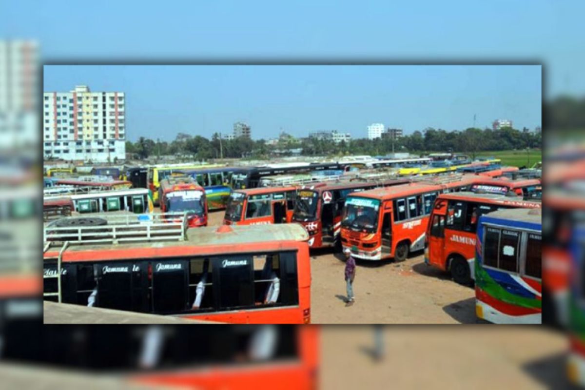 বগুড়া থেকে দেশজুড়ে বাস চলাচল বন্ধ