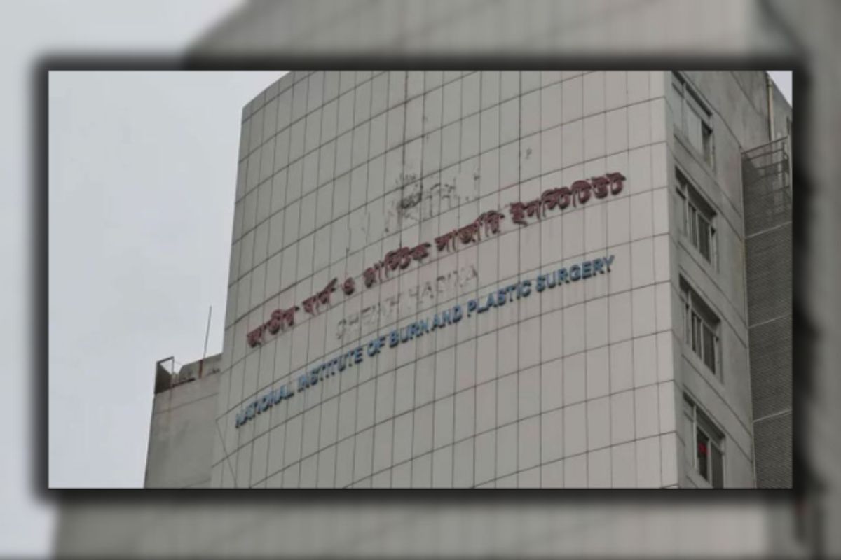 বার্ন ইনস্টিটিউটের ১৫ তলা থেকে পড়ে রোগীর মৃত্যু