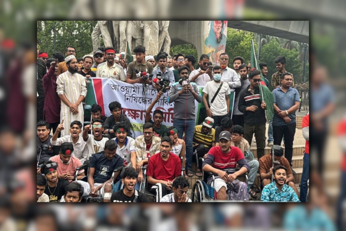 ৪৮ ঘণ্টার মধ্যে আওয়ামী লীগ নিষিদ্ধ না হলে ঢাকা অবরোধের ঘোষণা