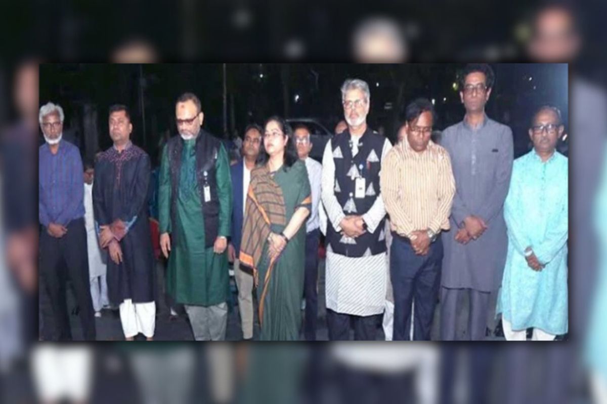 ঢাকা বিশ্ববিদ্যালয়ে ‘গণহত্যা দিবস’ পালিত