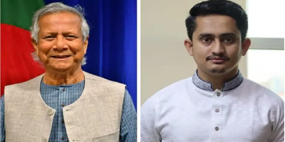 প্রফেসর ইউনূসকে নির্বাচিত প্রধানমন্ত্রী হিসেবে দেখতে চান সারজিস