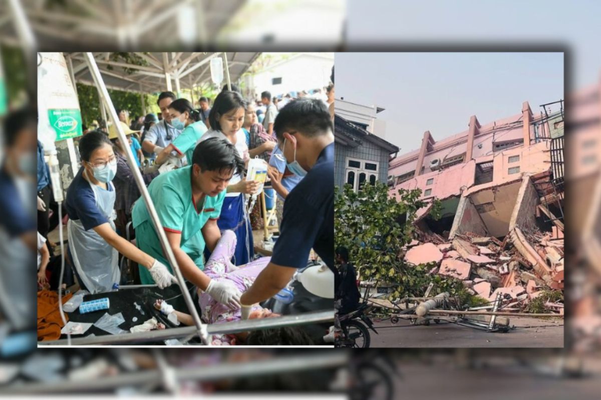 মিয়ানমারে ভূমিকম্পে মৃত্যু মিছিল, নিহত বেড়ে ৬৯৪