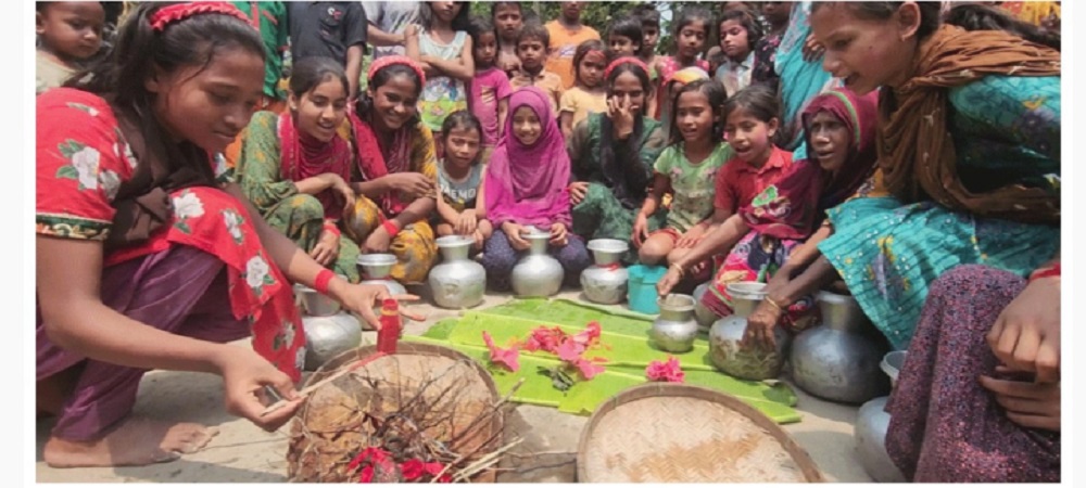 ব্রাম্মনবাড়ীয়ায় ২ লাখ টাকা মোহরানায় ব্যাঙের বিয়ে