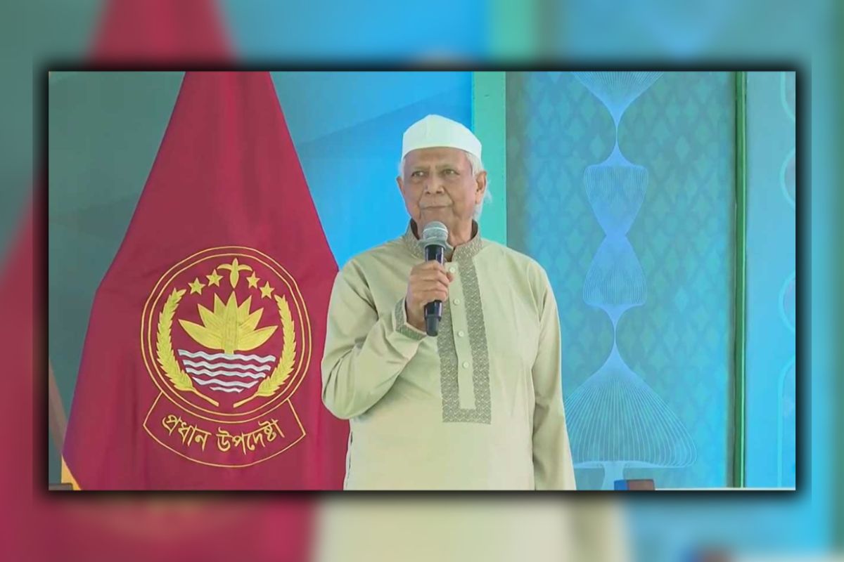 আমরা জাতি ও সারা পৃথিবীর জন্য শান্তি চাই: প্রধান উপদেষ্টা
