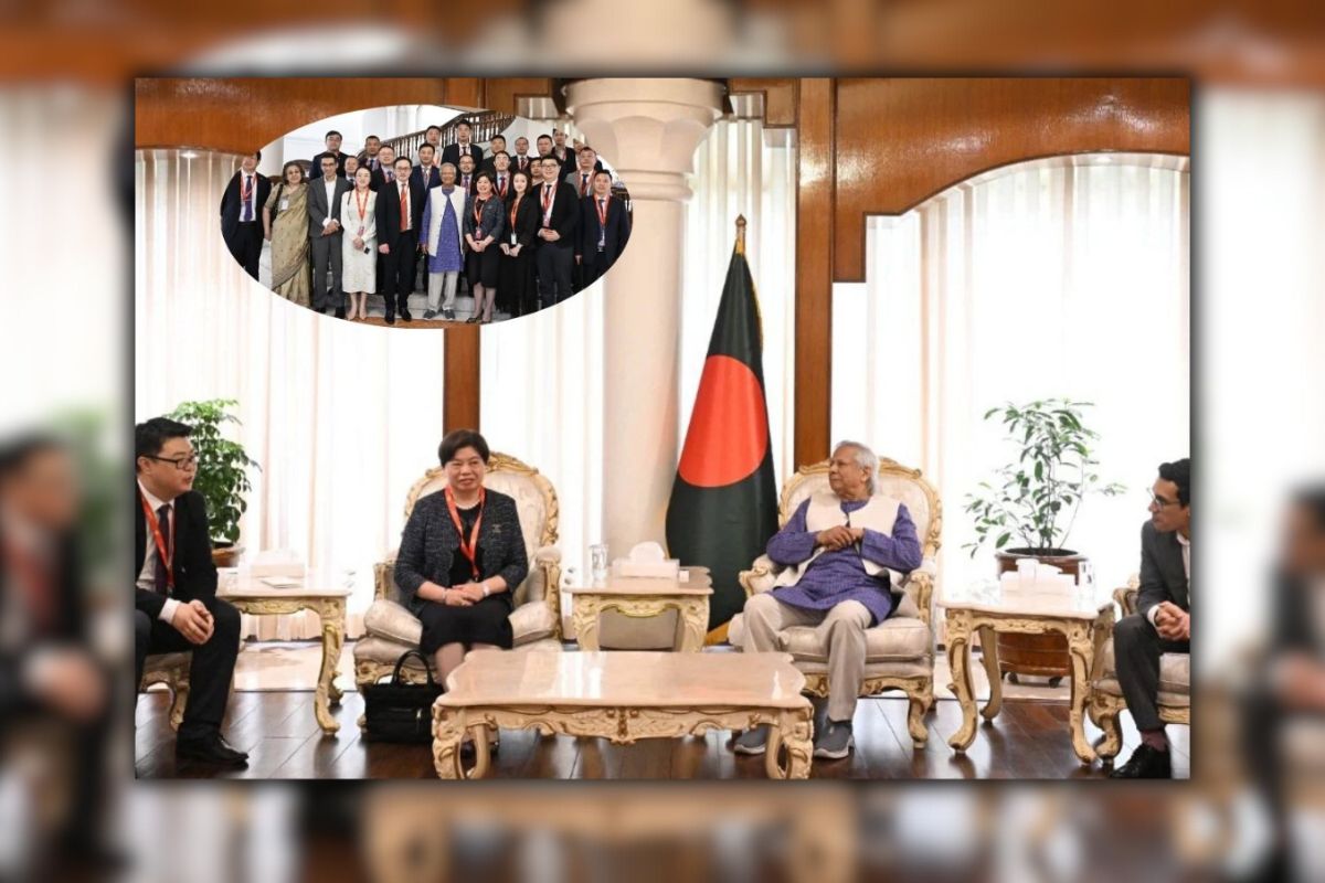 ড. ইউনূসের সঙ্গে চীনের বিনিয়োগকারী প্রতিনিধিদলের বৈঠক