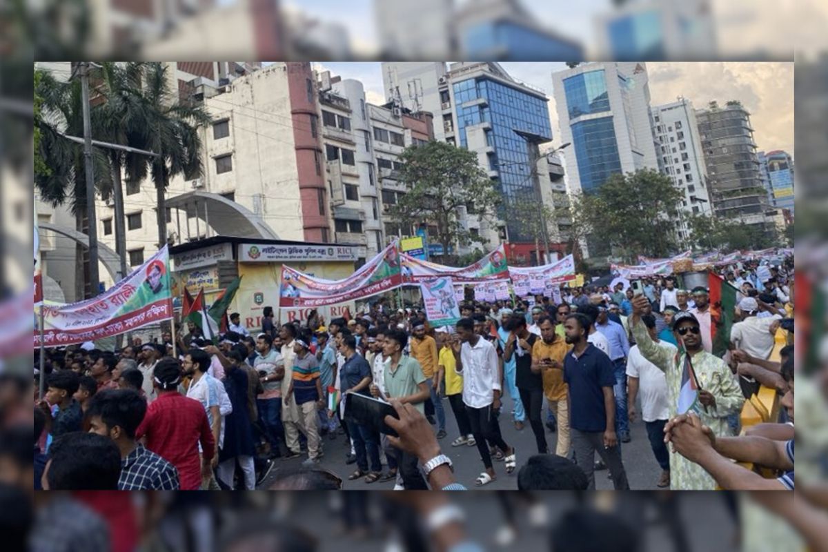 বিএনপির র‌্যালি শুরু