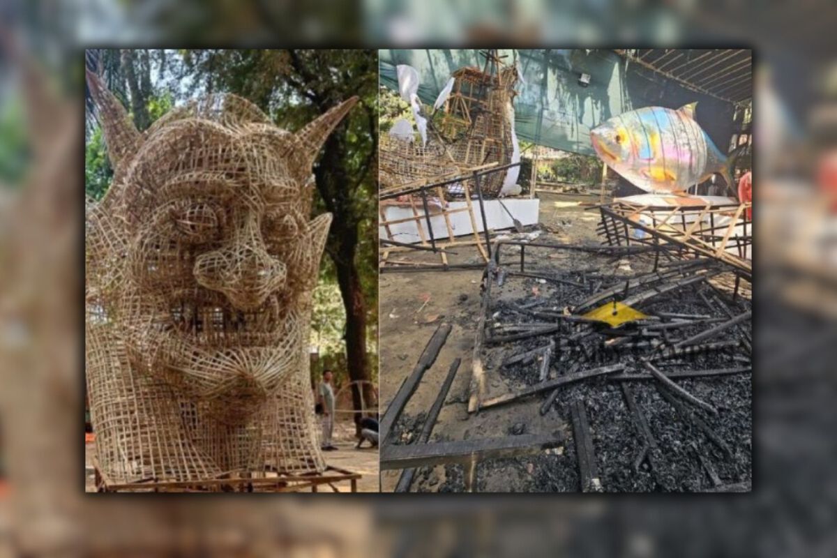 ‘ফ্যাসিস্ট মুখাকৃতি’ পুড়ে যাওয়া নিয়ে যা জানালো ঢাবি চারুকলা