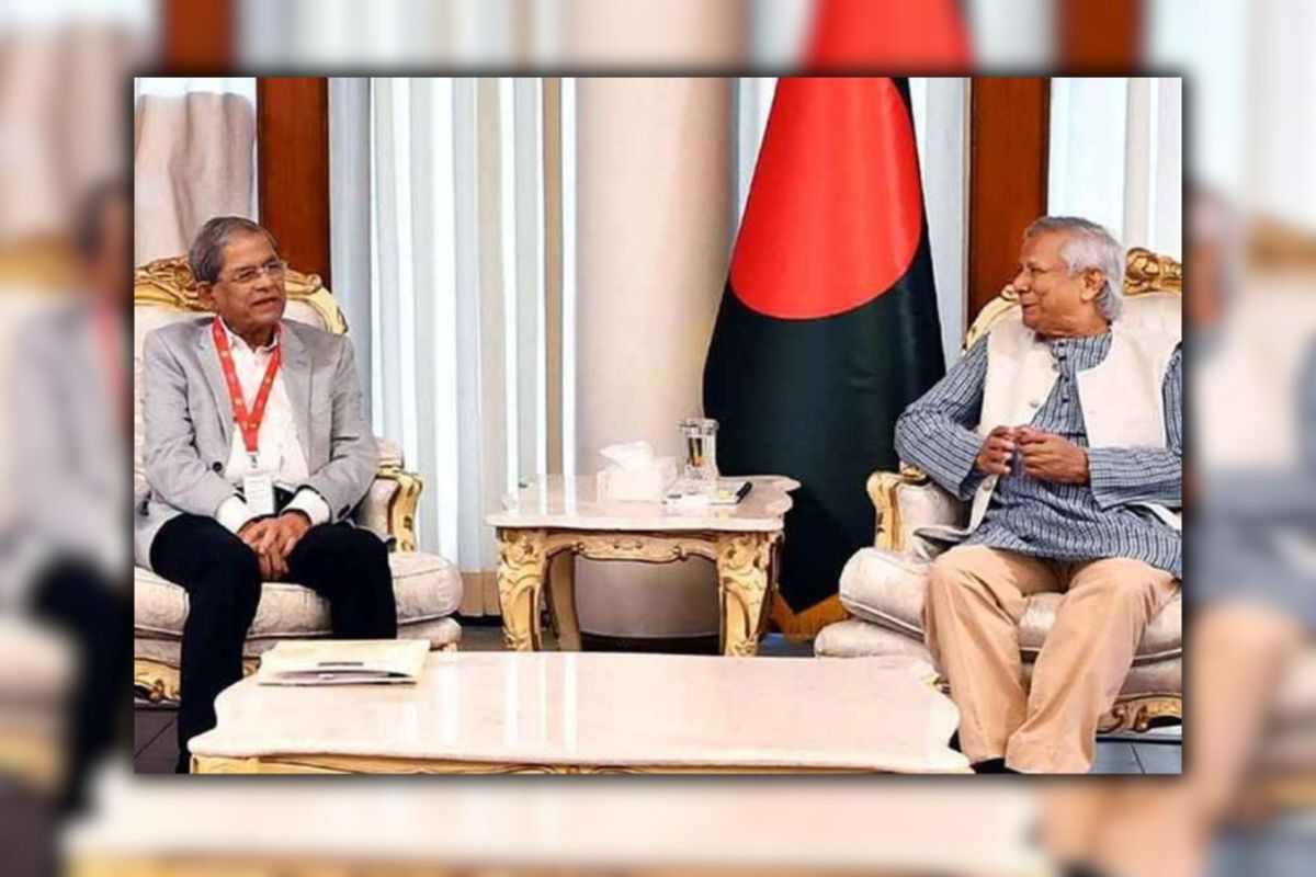 প্রধান উপদেষ্টার সঙ্গে আজ বৈঠকে বসছেন বিএনপি নেতারা