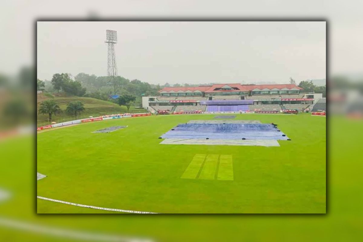 সিলেট টেস্ট : বৃষ্টিতে ভেসে গেল প্রথম সেশন, খেলা শুরু হবে যখন