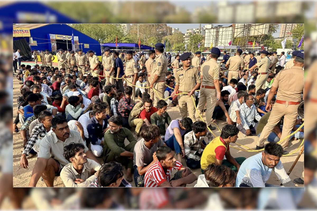ভারতে ব্যাপক ধরপাকড়; গুজরাটে ১০০০ বাংলাদেশিকে গ্রেপ্তার