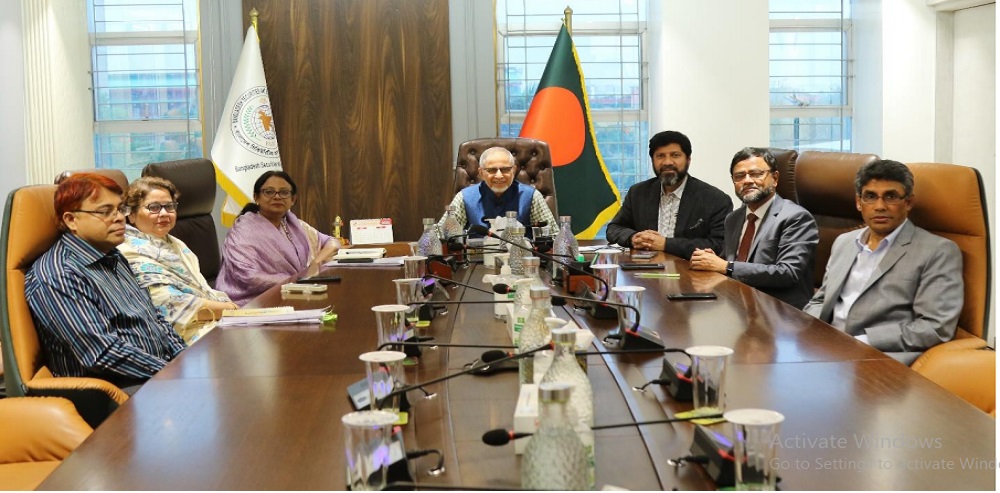 শেয়ারবাজার স্থিতিশীল রাখার উপায় নিয়ে বিএসইসি-তে উচ্চ পর্যায়ের বৈঠক