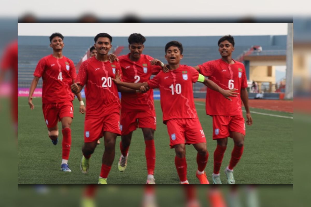 দুই গোলে এগিয়ে থেকেও জিততে পারল না বাংলাদেশ
