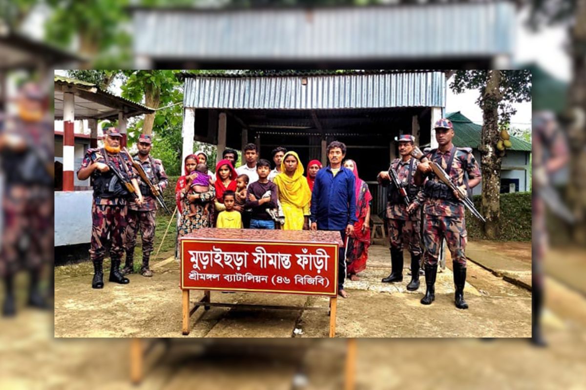 ফের শিশুসহ ১৪ জনকে পুশ ইন করল বিএসএফ