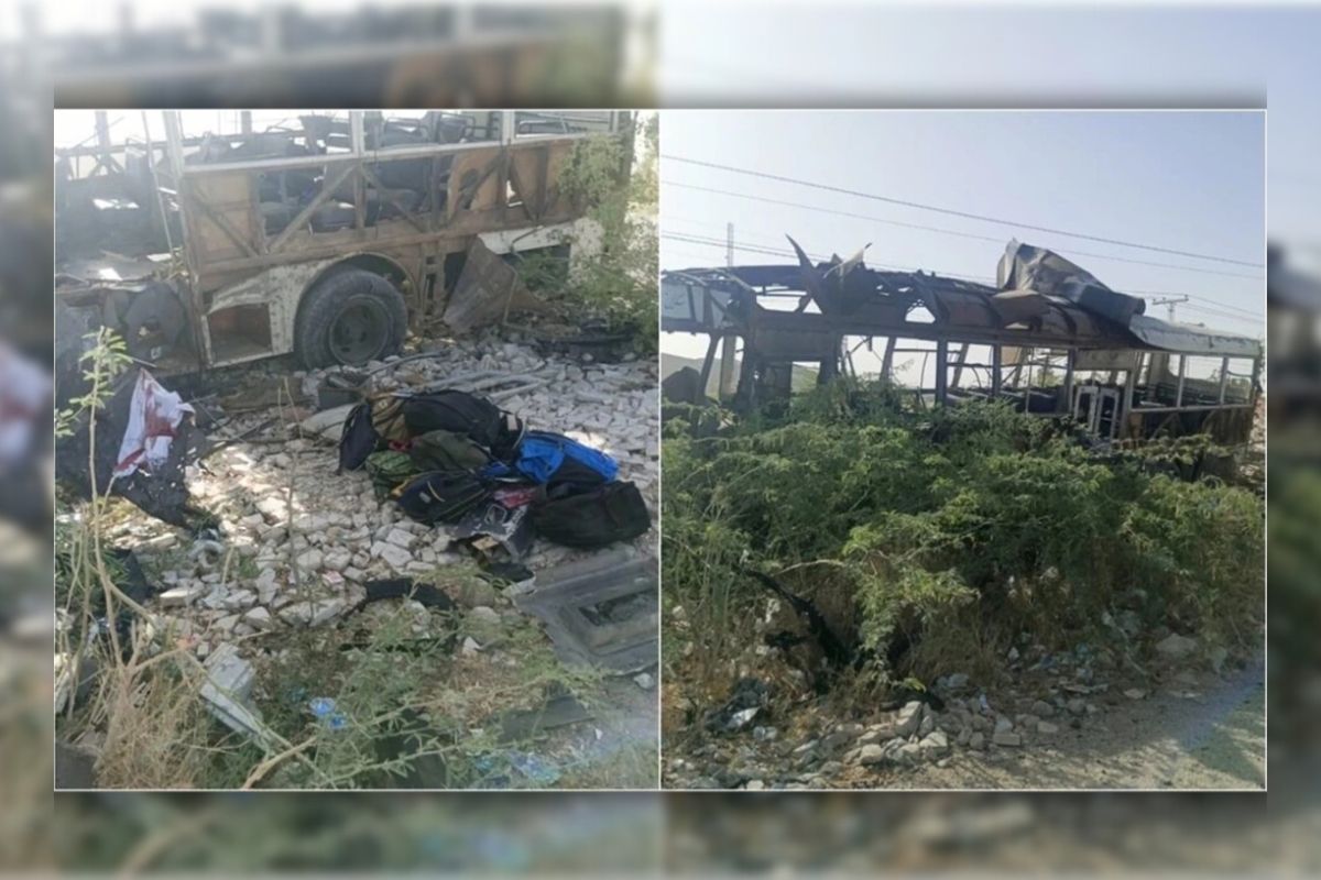 পাকিস্তানের স্কুলবাসে বো-মা হা'মলা; ভারতের বিরুদ্ধে অভিযোগ