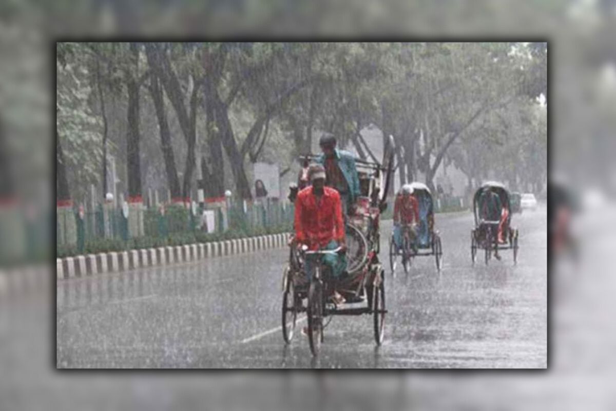টানা বৃষ্টির পূর্বাভাস দিল আবহাওয়া অফিস