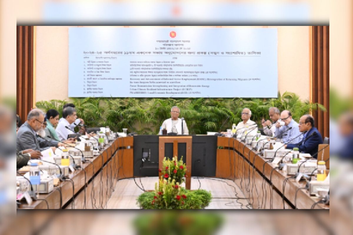 উপদেষ্টাদের নিয়ে বৈঠকে ড. ইউনূস