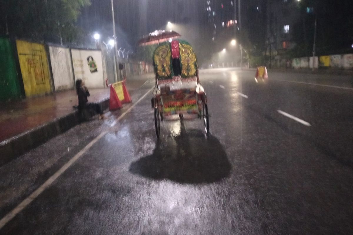 টানা বৃষ্টি আরও যতদিন