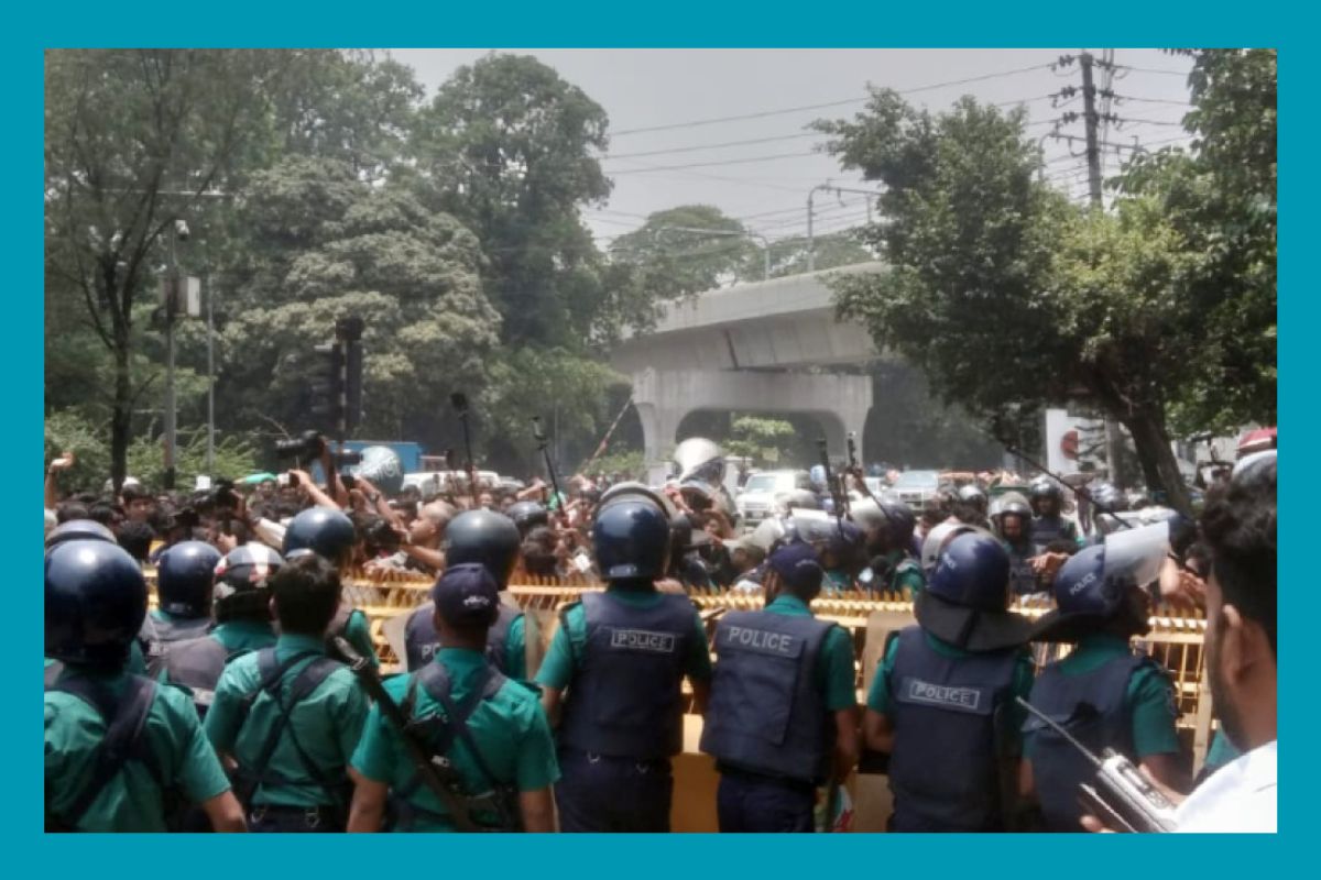 সচিবালয় ‘ঘেরাও’ নেতৃত্বে জুলাই ঐক্য