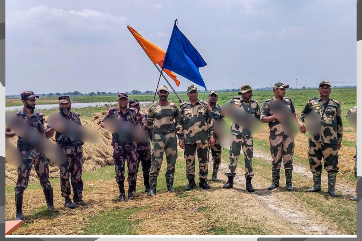 আটক বিএসএফকে ফেরত দিল বিজিবি