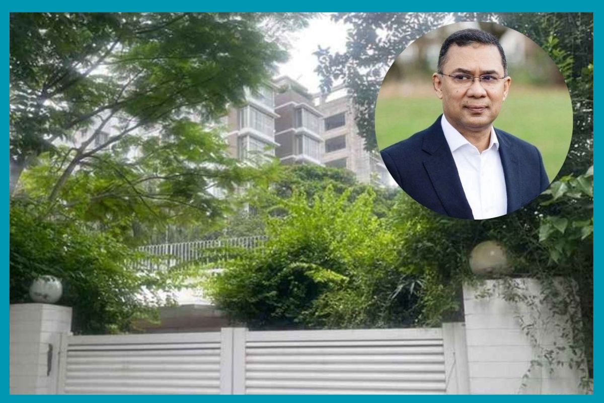 দেশে ফিরে যে বাড়িতে উঠবেন তারেক রহমান