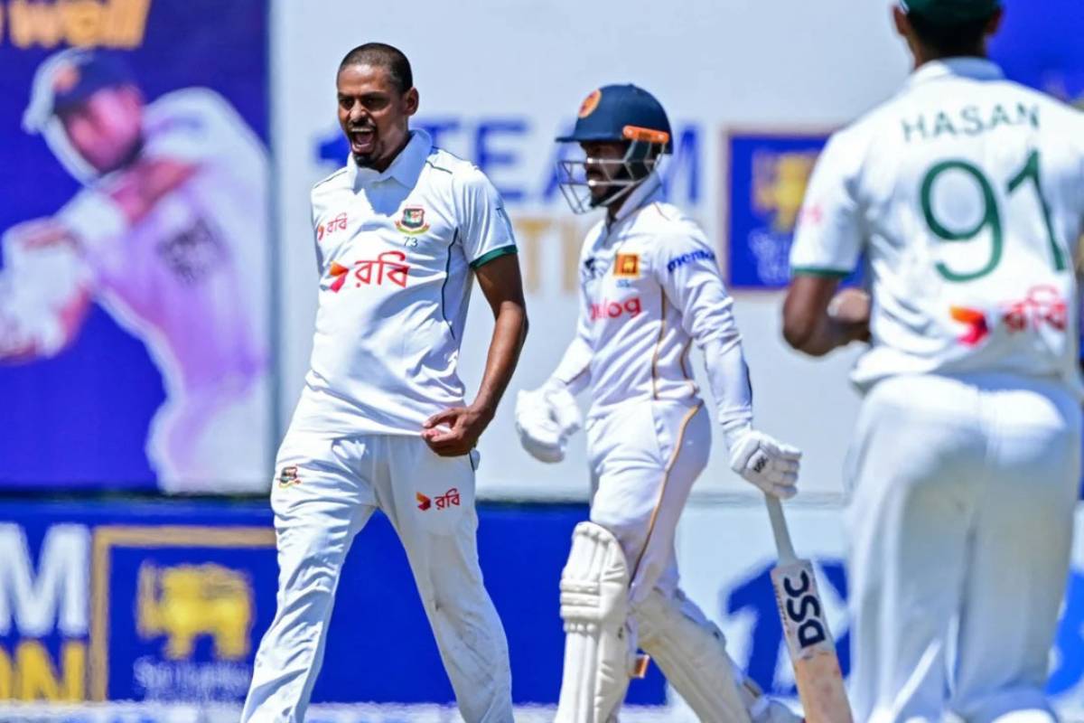 তাইজুলের ফাইফারেও শ্রীলঙ্কার বড় লিড, চাপে বাংলাদেশ
