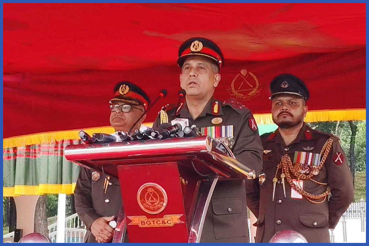 দেশের এক ইঞ্চি মাটিও হাতছাড়া করবে না নবীন সৈনিকরা— বিজিবি মহাপরিচালক