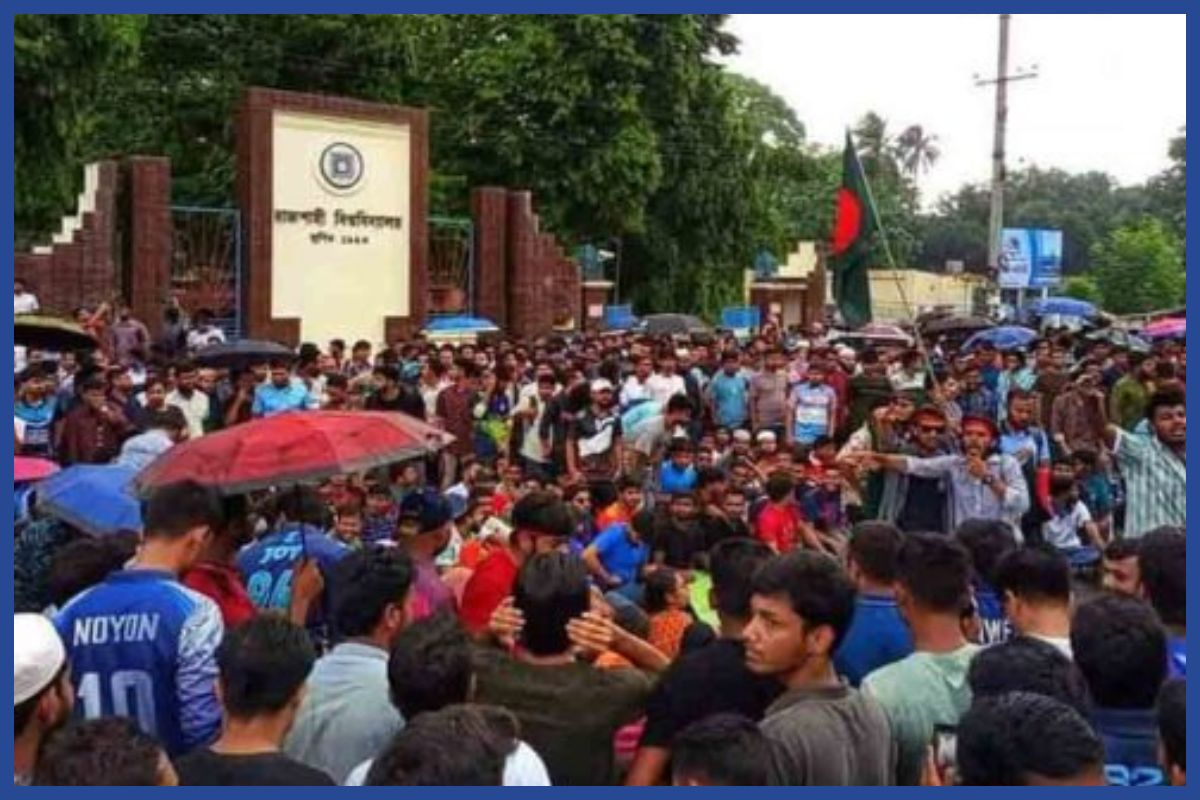 ছাত্রলীগমুক্ত প্রথম ক্যাম্পাস রাজশাহী বিশ্ববিদ্যালয়