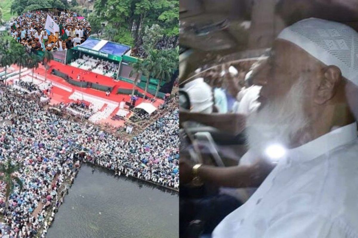 সোহরাওয়ার্দী উদ্যানে জামায়াত আমির, লাখো মানুষের ঢল