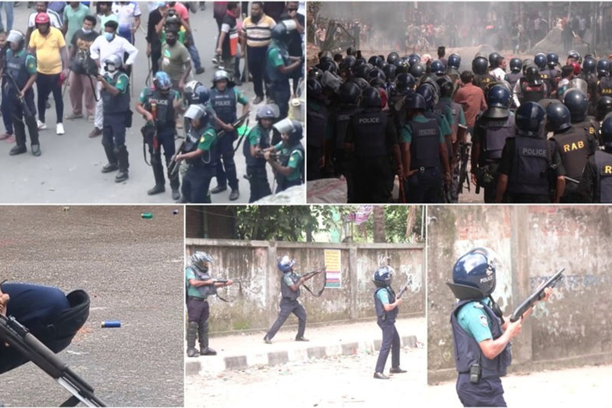 শিক্ষার্থীদের উপর গুলি চালানোর নির্দেশ দাতার তথ্য ফাঁস