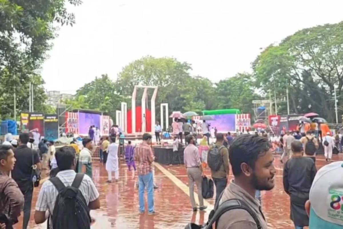 নির্ধারিত সময়ে সমাবেশ শুরু করতে পারেনি এনসিপি, কারণ কী?