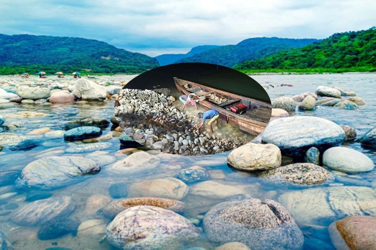ভোলাগঞ্জে পাথর লুটের ঘটনায় আটক ৫