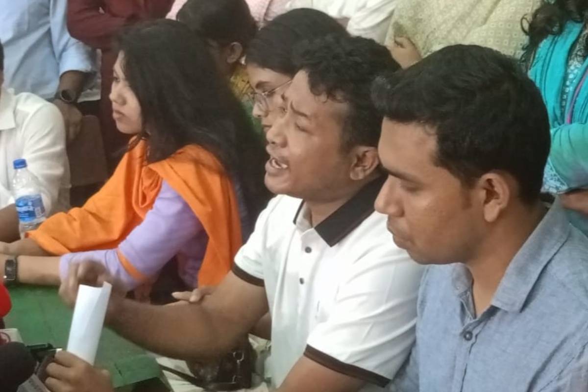 মনোনয়নপত্র সংগ্রহে 'বাধা', প্রশাসনের ভূমিকা 'প্রশ্নবিদ্ধ': অভিযোগ ছাত্রদলের